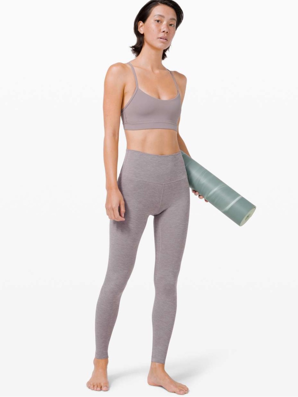 Lululemon Align Pant 28" Heathered Lunar Rock Size 2